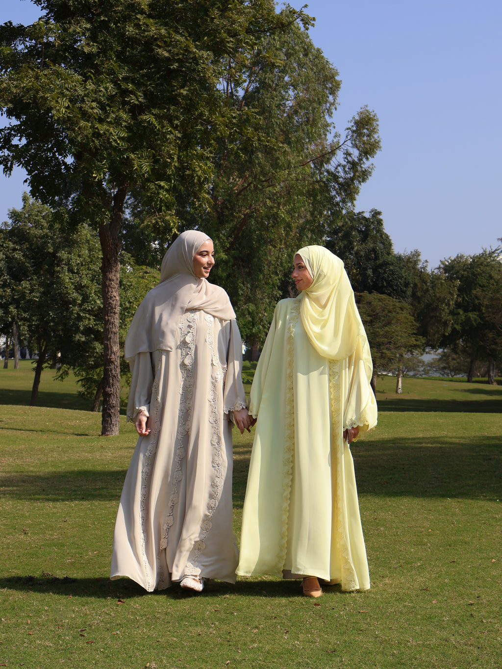 The Chérie Abaya - Buttercup