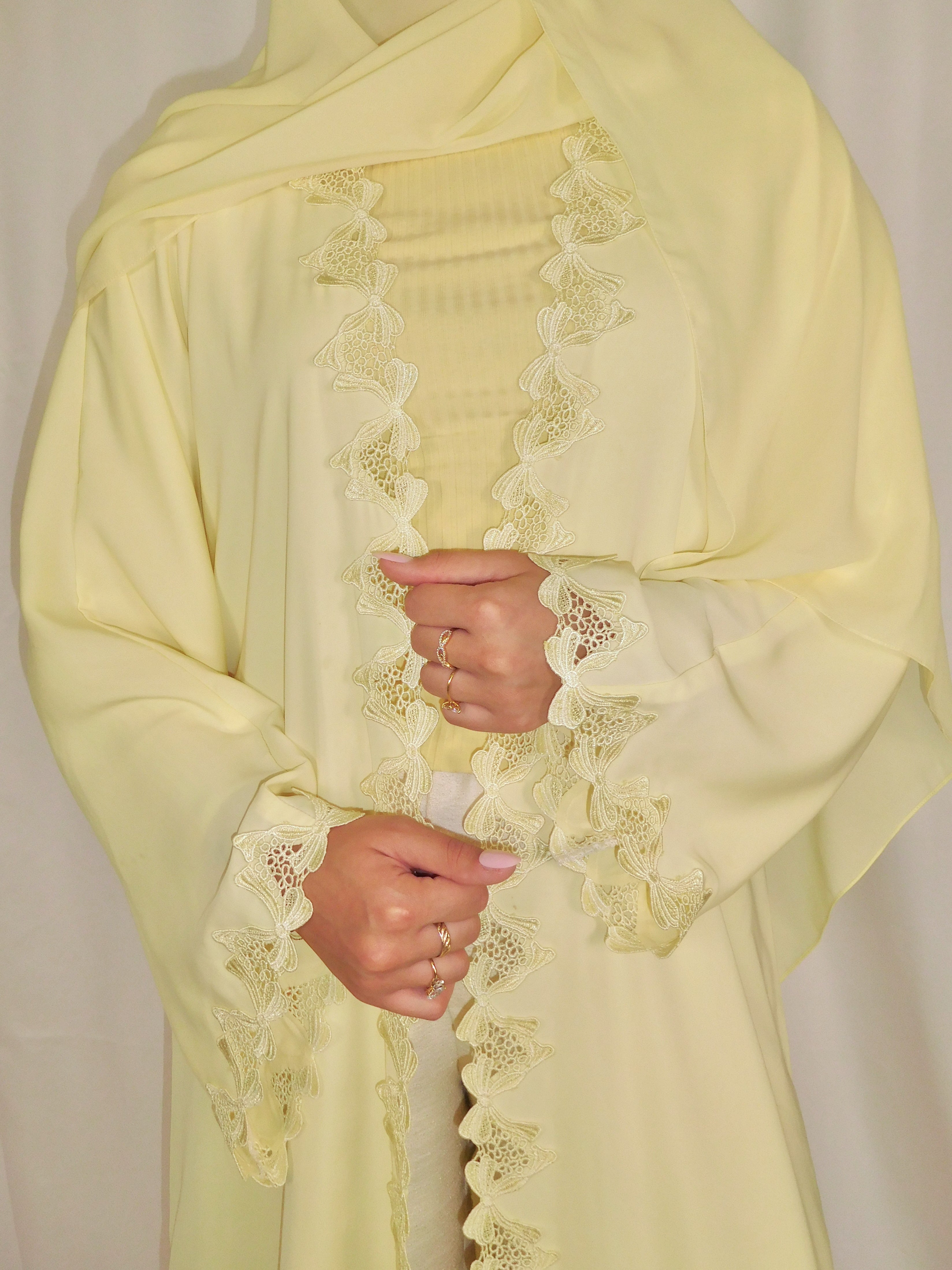 The Chérie Abaya - Buttercup