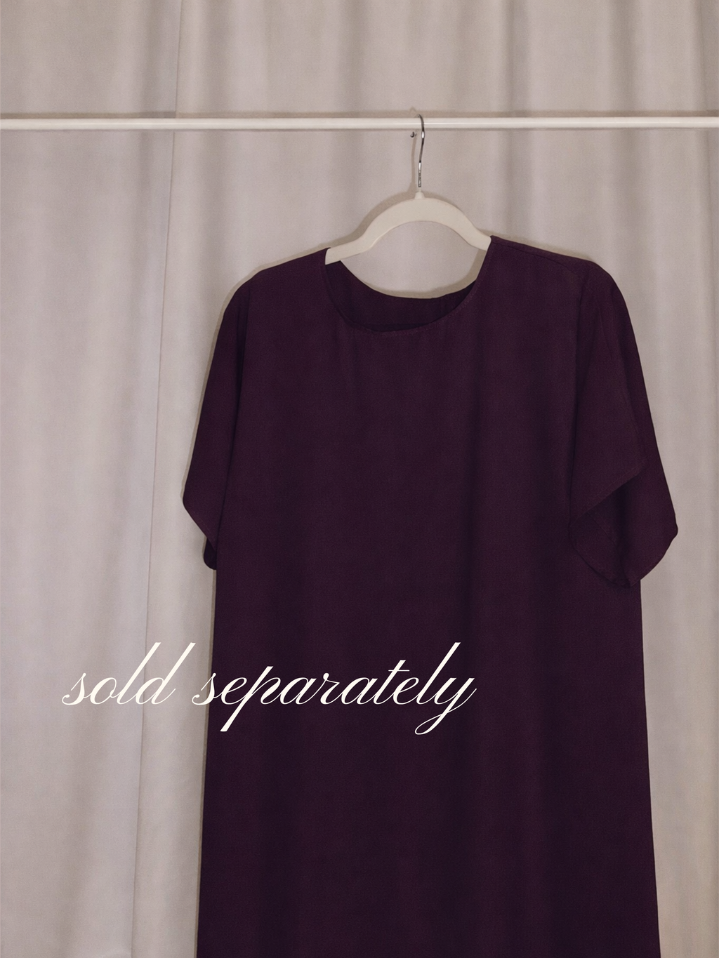 The Signature Abaya - Sugarplum
