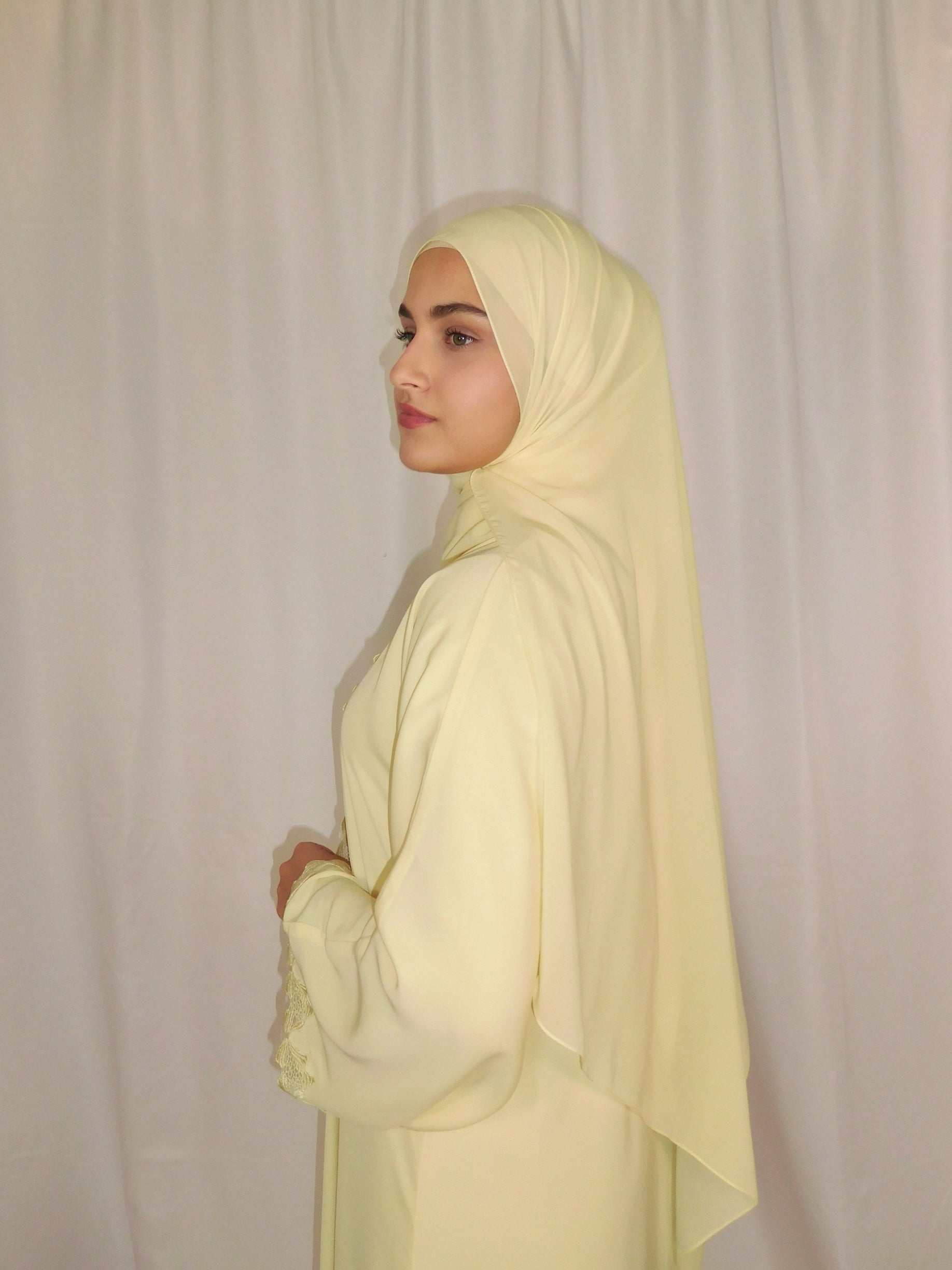 The Chérie Abaya - Buttercup