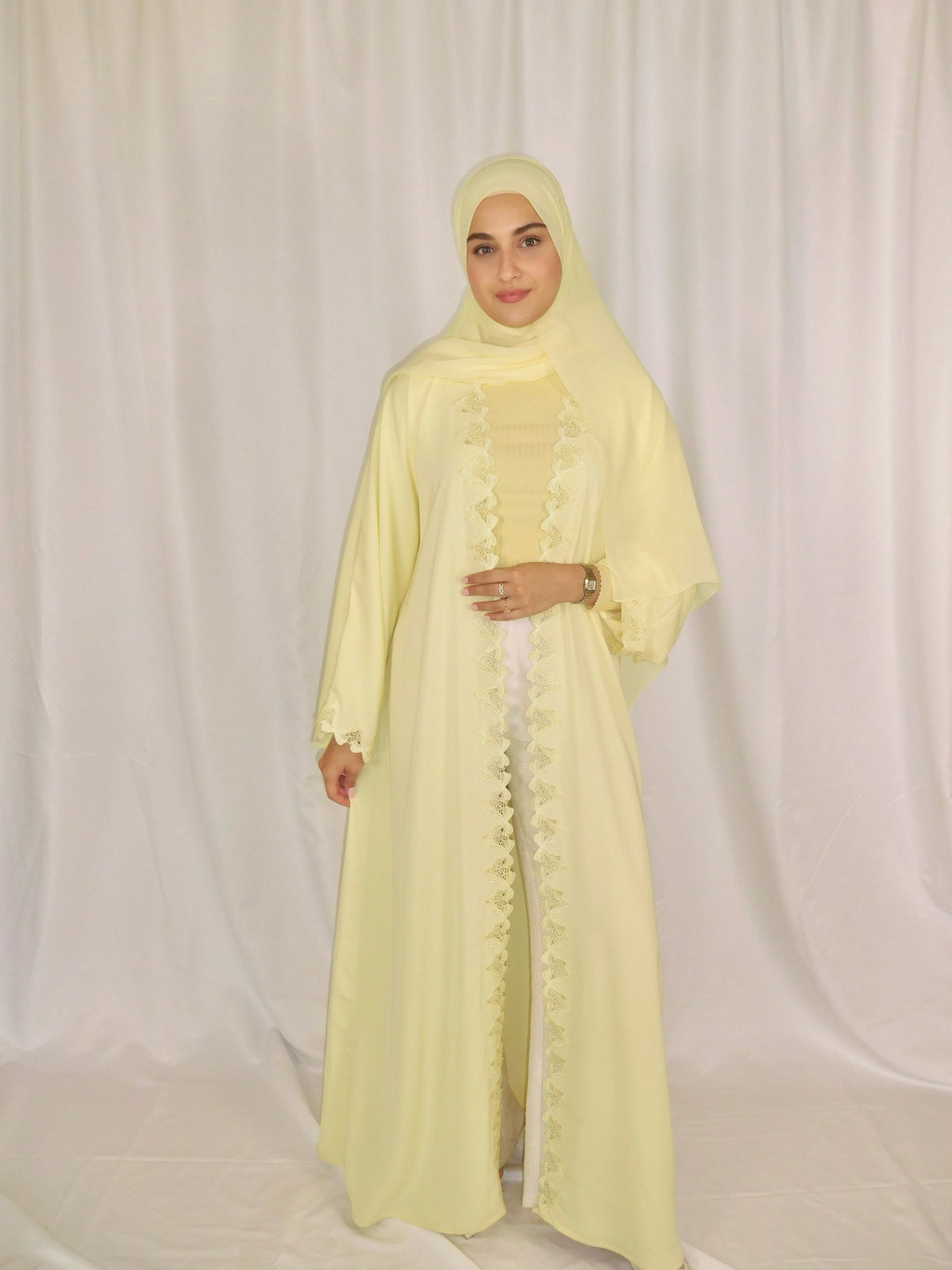 The Chérie Abaya - Buttercup
