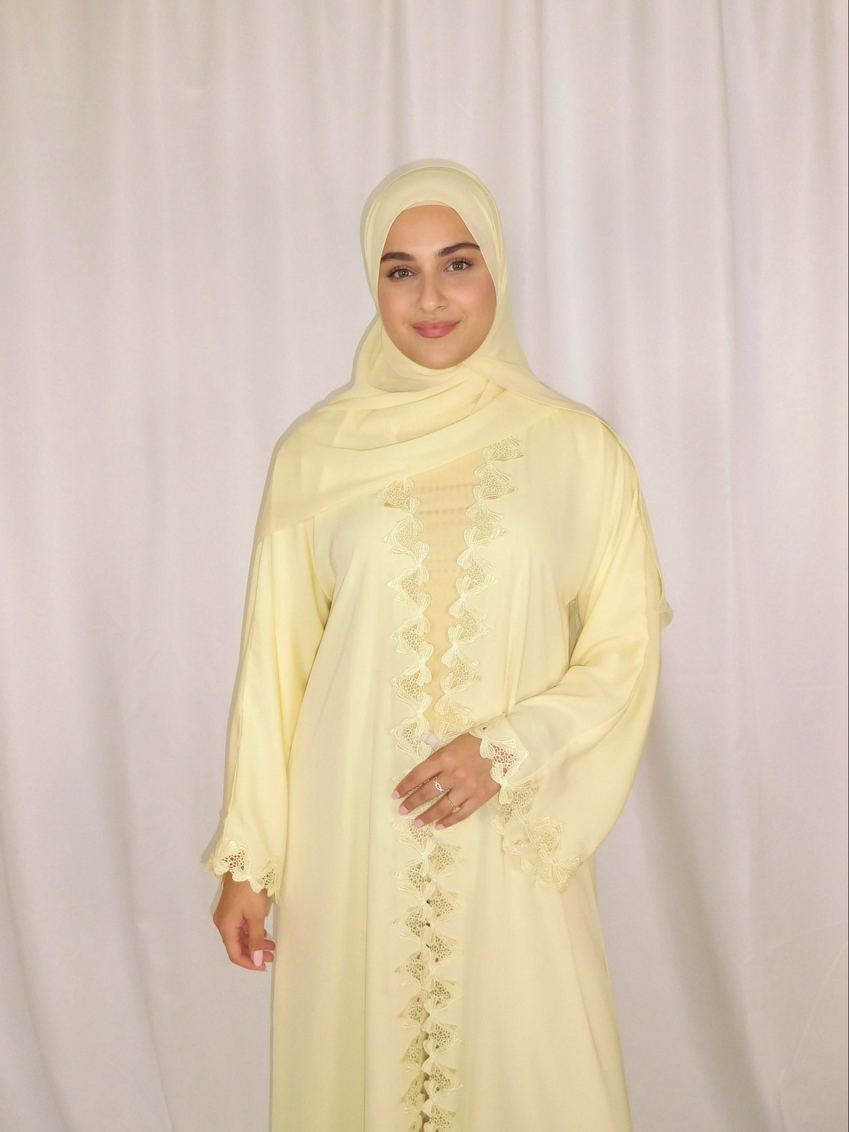 The Chérie Abaya - Buttercup