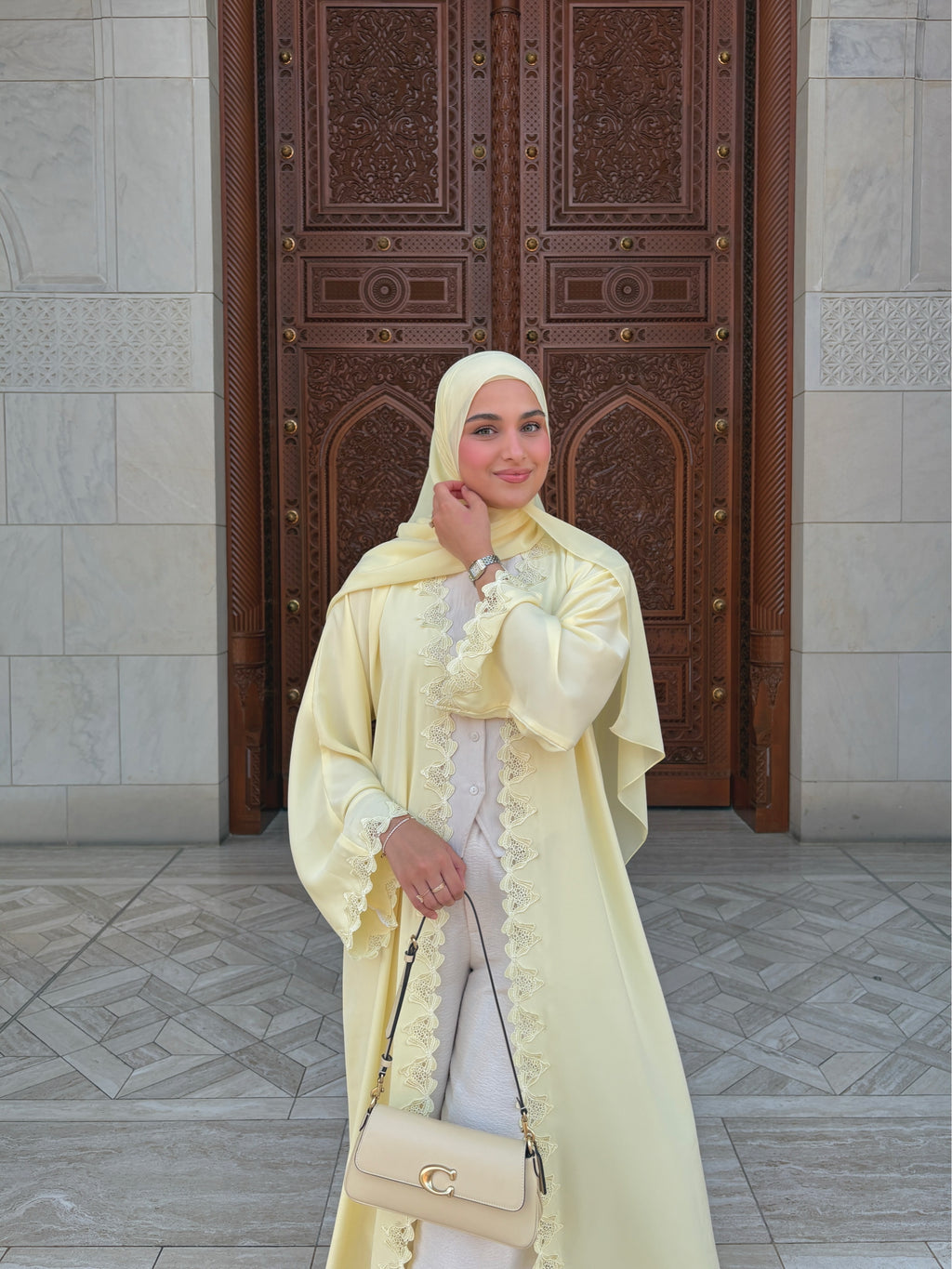 The Chérie Abaya - Buttercup